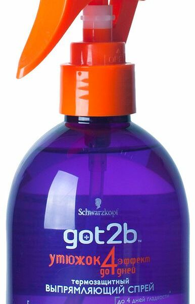 Спрей для волос Got2b Утюжок термозащитный выпрямляющий