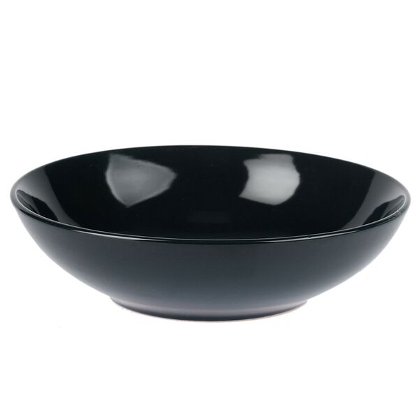 Тарелка глубокая Домовой Блэк 20.3 см керамика