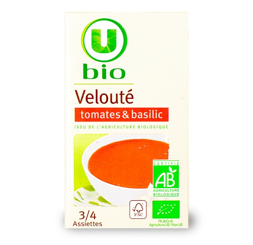 

Крем-суп «Томатный с базиликом БИО» Sistem U