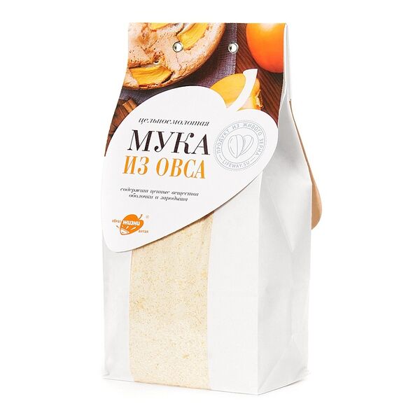 Мука овсяная цельносмолотая с Алтая, «Образ Жизни»