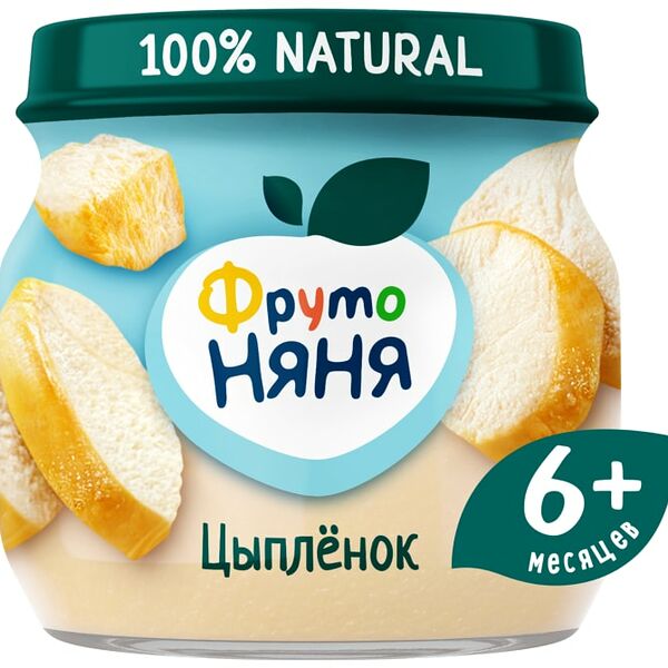 Пюре ФрутоНяня из мяса цыплят 80г