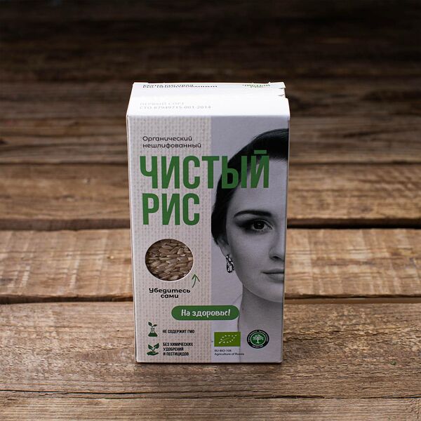 Рис нешлифованный Био
