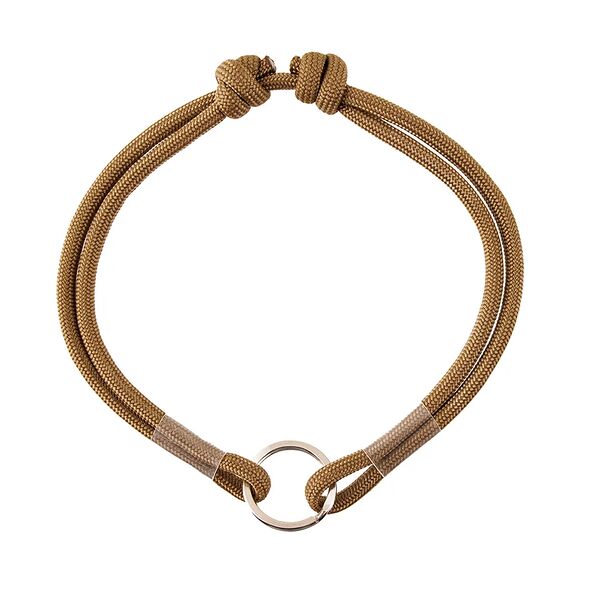 Шнурок для адресника из парашютного паракорда, размер 25-45 см оливковый