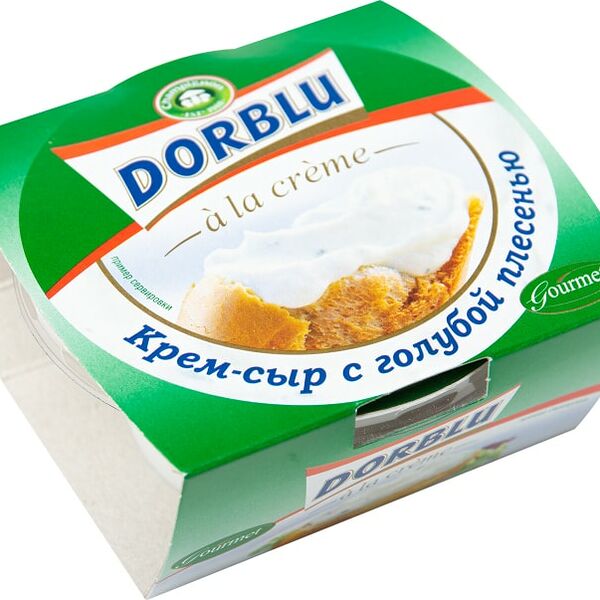 Крем-сыр Dorblu a la creme с голубой плесенью 65% 80 г