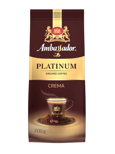 Кофе молотый Ambassador Platinum Crema