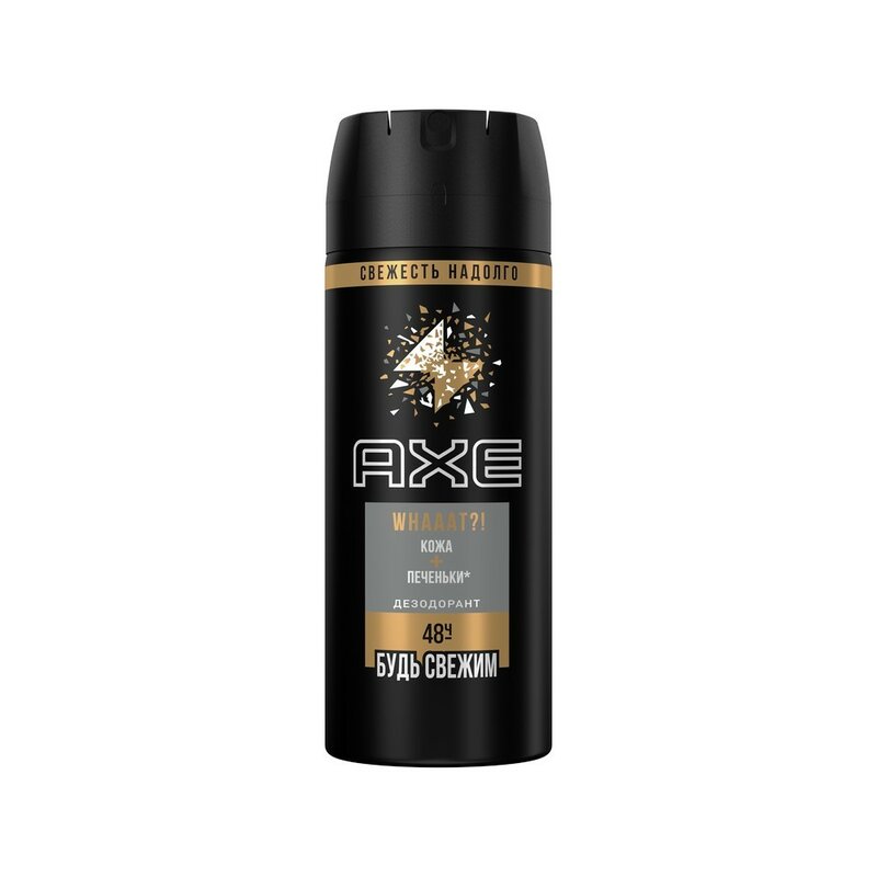 Купить Дезодорант Axe кожа и печеньки, мужской по низкой цене с быстрой ...