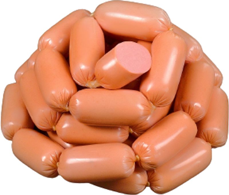 

Сосиски варёные Масловские Колбасы Вкусняшки категории Б вес