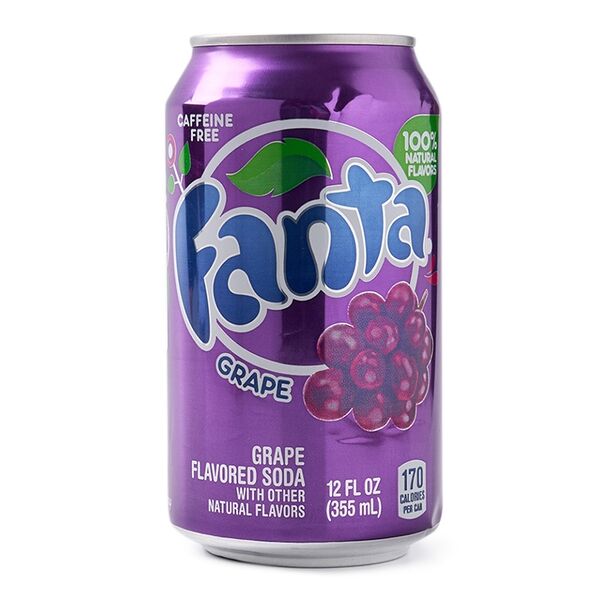 Напиток газированный Fanta Grape Виноград 355 мл