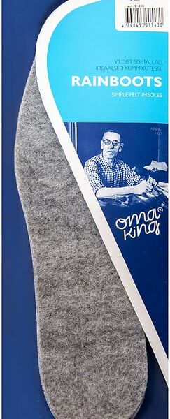 Стельки OmaKing Rainboots теплые р.42-43