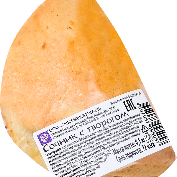 Сочник СЫКТЫВКАРХЛЕБ с творогом