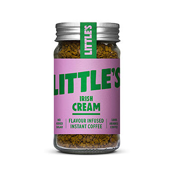 Кофе сублимированный растворимый Little`s IRISH CREAM с ароматом ирландский крем