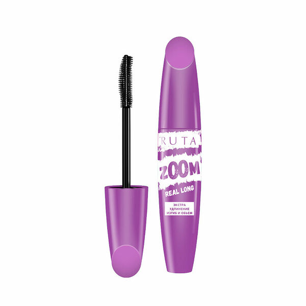 Тушь для ресниц Ruta ZOOM Real Long т.Черный 13 мл