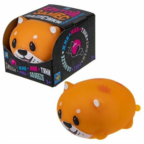 Игрушка-антистресс 1 TOY Котики хомяки, 7 см