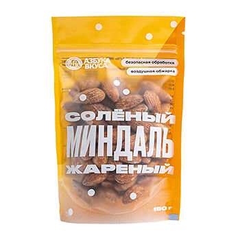 Орехи Азбука Вкуса миндаль жареный соленый