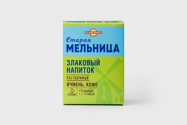 Напиток злаковый растворимый, ячмень и кофе 100г