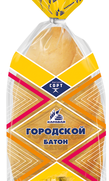 Батон Каравай Городской в нарезке