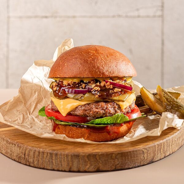 Бургер из мраморной говядины 390 г