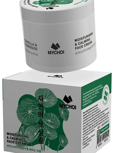 Крем для лица Mychoi Увлажняющий с центеллой и мадекассосидом 50мл