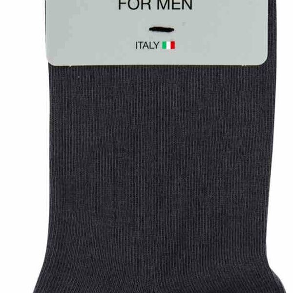 Носки мужские Omsa 402 Eco цвет: темно-серый, размер 39-41