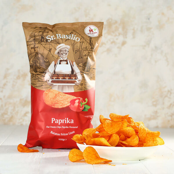 Чипсы картофельные С.Базилио с паприкой Португалия