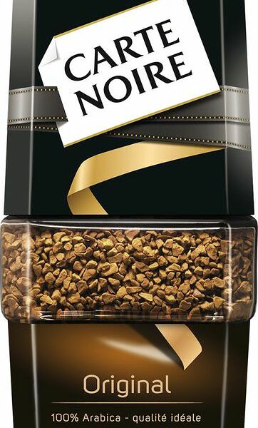 Кофе Carte Noire натуральный растворимый сублимированный, 95г