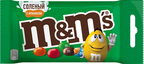 Драже M&M's Солёный арахис, 45г
