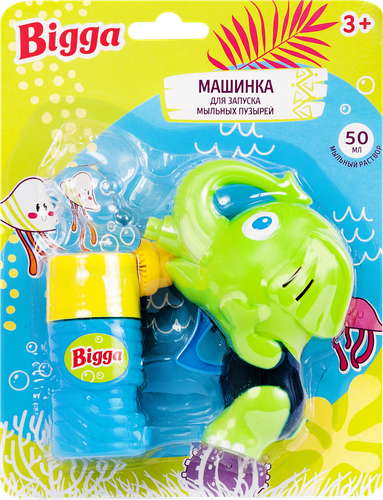 

Машинка для запуска мыльный пузырей BIGGA 50мл Арт. BB009E