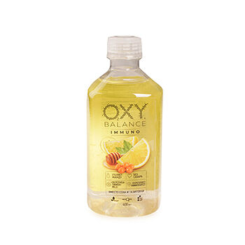 Напиток безалкогольный Oxy balance Иммуно негазированный облепиха-лимон-мед 400мл Россия
