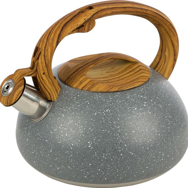 Чайник Mallony Foresta с ручкой под дерево 2.5л