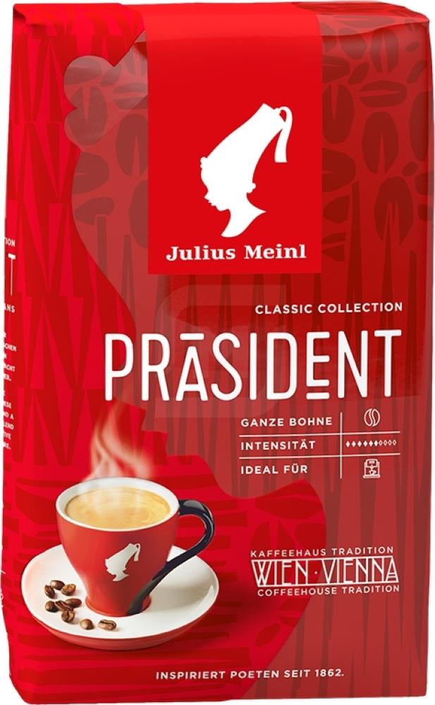 

Кофе в зернах Julius Meinl Президент