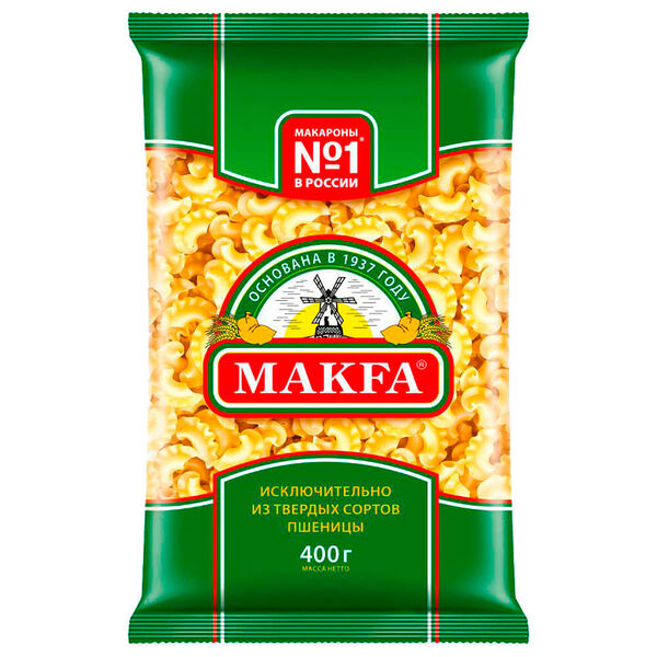 Макароны MAKFA 400г Петушиные гребешки