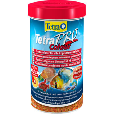 Корм для рыб для усиления насыщенности окраса, чипсы Tetra Pro Color Crisps