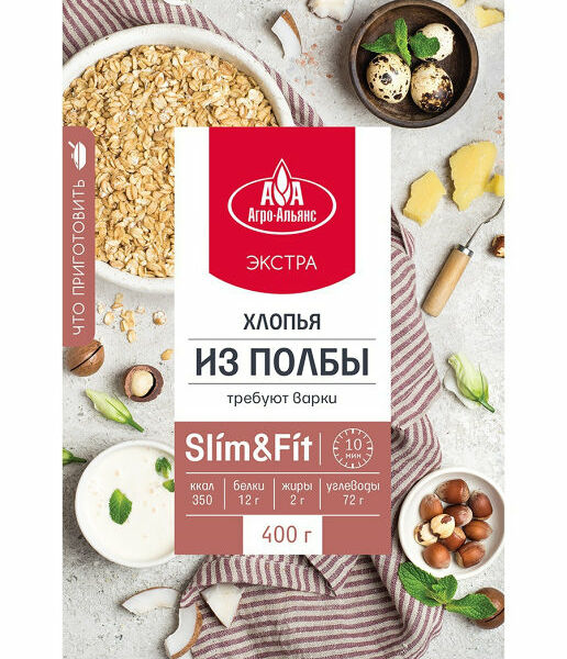 Хлопья из полбы Агро-Альянс Экстра