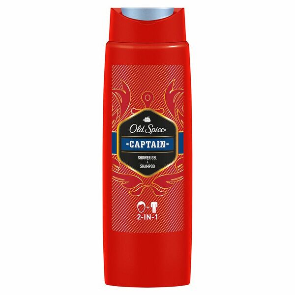Гель для душа и шампунь Old Spice Captain