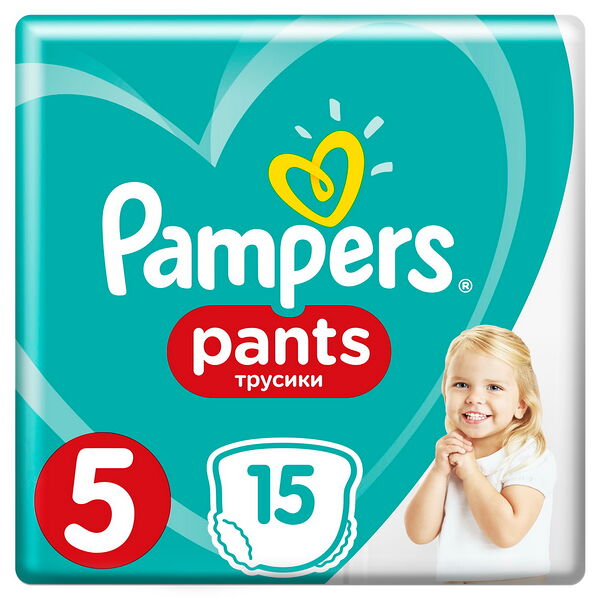 Подгузники-трусики PAMPERS Pants Junior (12-18 кг) Микро small вес 15