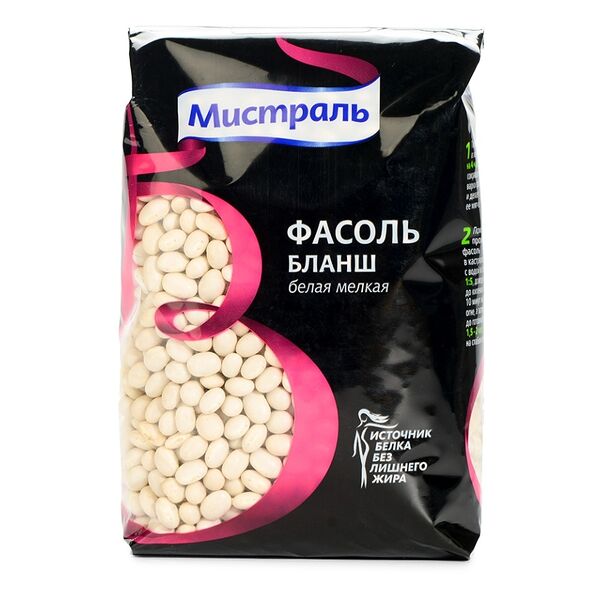 Фасоль Бланш ТМ Мистраль 450г