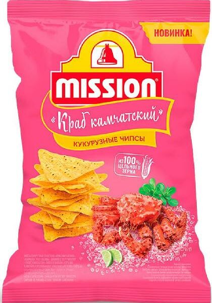 Чипсы кукурузные MISSION со вкусом 