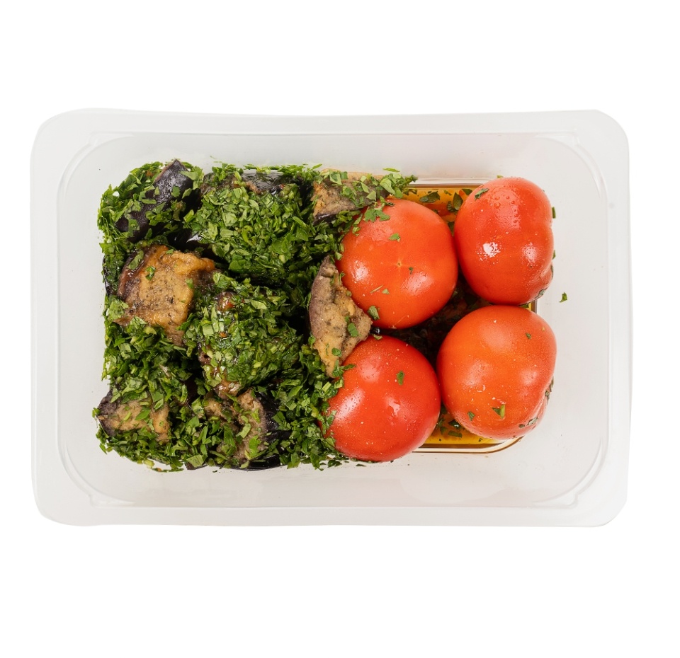 

Салат азиатский с жареным баклажаном от бренд-шефа АВ, Россия