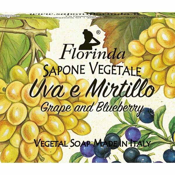 Мыло Florinda Фруктовая страсть виноград и черника 200 г
