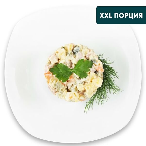 Салат Оливье с ветчиной 500г