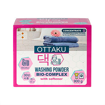 Порошок Ottaku bio-complex стиральный концентрированный, универсальный с кондиционером 900г, Россия