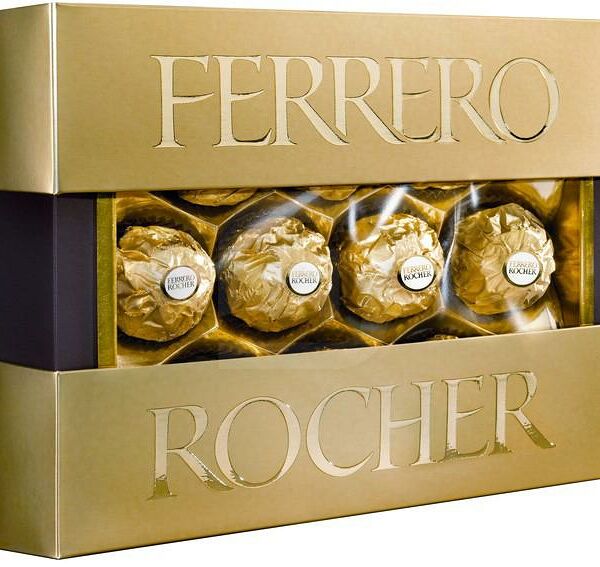 Конфеты Ferrero Rocher хрустящие из молочного шоколада