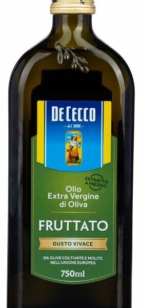 Масло оливковое De Cecco Fruttato Extra Virgin нерафинированное