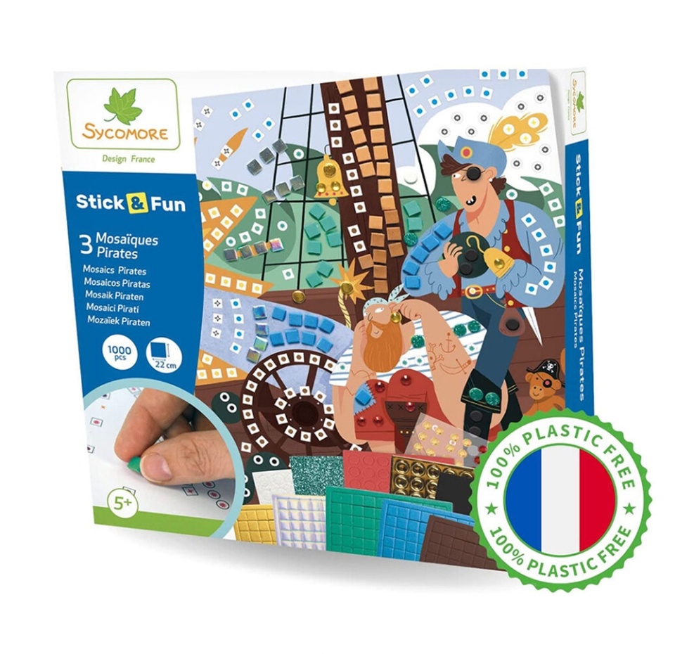 

Набор для декорирования Sycomore Stick&Fun Пираты 5+, Франция