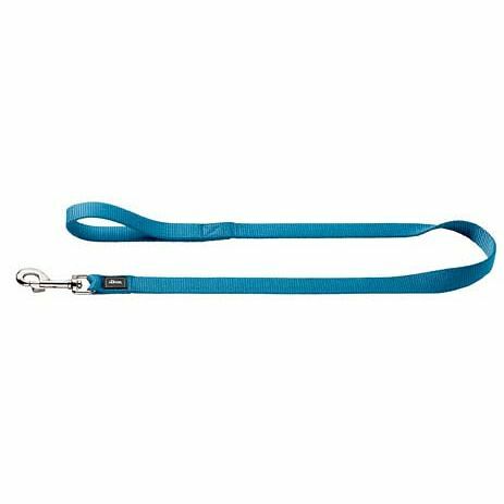 Поводок для собак Hunter 20мм/110см нейлоновый, Бирюзовый