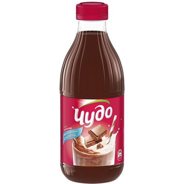Коктейль молочный Чудо вкус Шоколад 2%