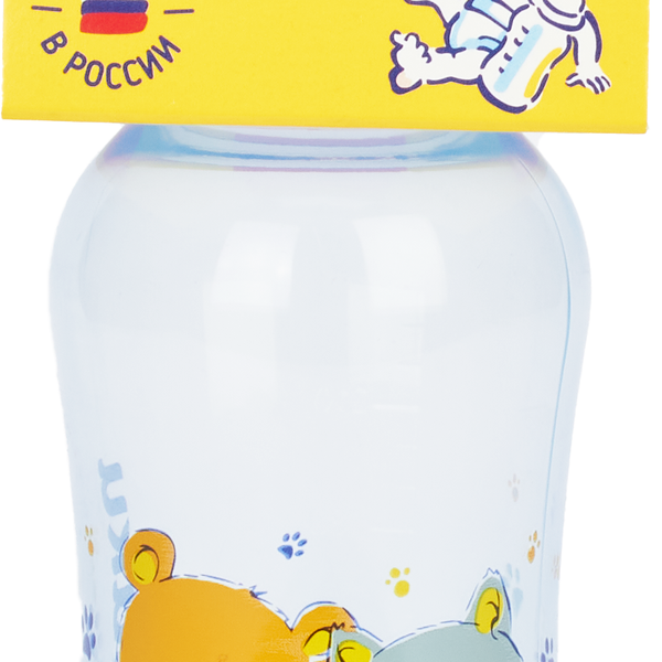 Бутылочка с латексной соской ТМ Курносики