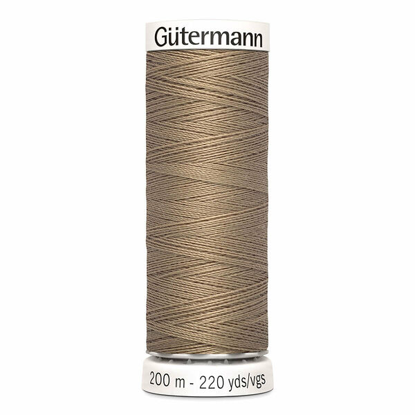 748277 Нить Sew-all для всех материалов, 200м, 100% п/э Gutermann(868 неотбеленный шелк)