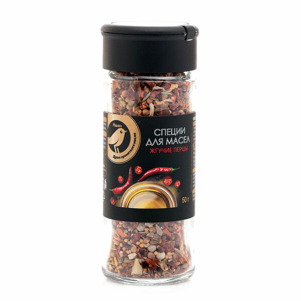 Приправа АШАН Золотая птица для масел жгучие перцы