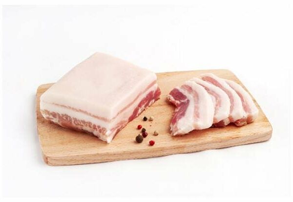 Шпик АШАН Красная птица Сельский (0,4-0,65 кг), 1 упаковка 